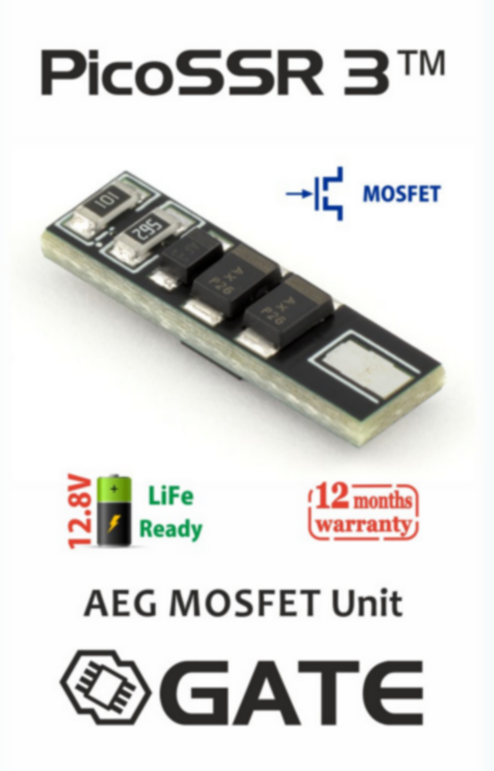 PicoSSR3 Mosfet by Gate