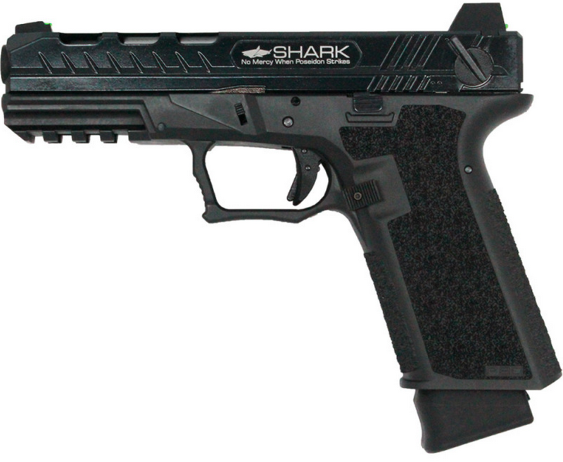 Poseidon PPW-P18 Shark Pistol GBB Black by Poseidon