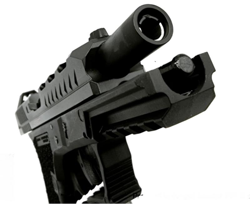 Poseidon PPW-P18 Shark Pistol GBB Black by Poseidon