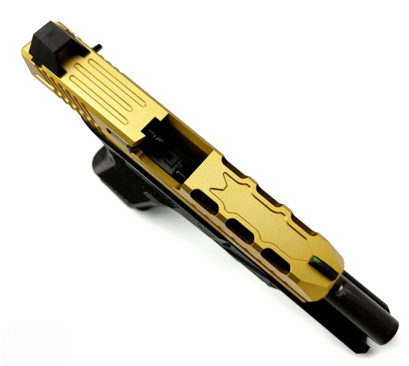Poseidon PPW-P18 Shark Pistol GBB Cerakote Gold Slide by Poseidon