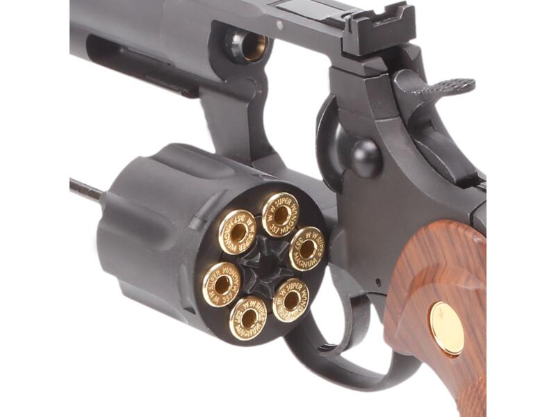 Python.357 2.5" Black a Gas by King Arms