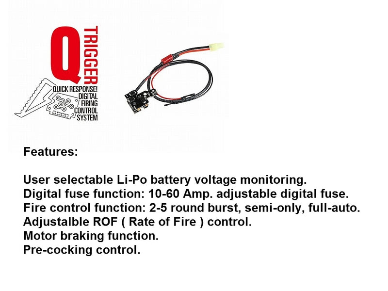 QRS Digital Trigger M4 - M16 Avalon  Similars VF9-WIRQT01 by Vfc