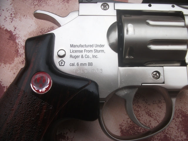 RUGER Super Hawk 8" 345mm. Chrome Co2 8 Shots by Umarex