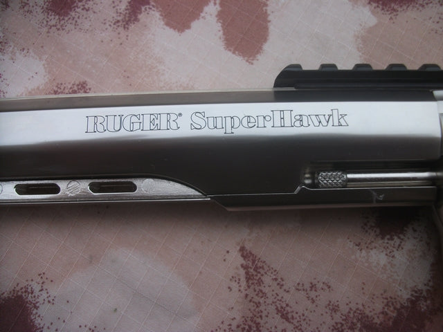 RUGER Super Hawk 8" 345mm. Chrome Co2 8 Shots by Umarex