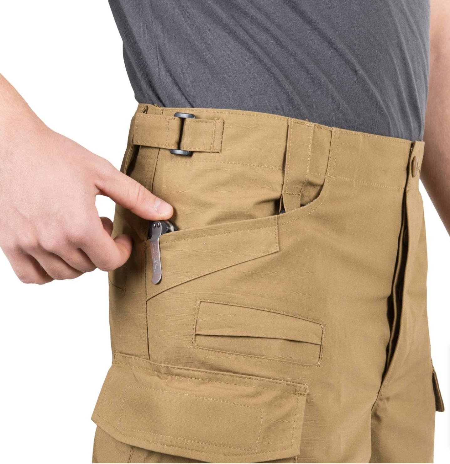 SFU Next Pants Black - Polycotton Ripstop by Helikon-Tex