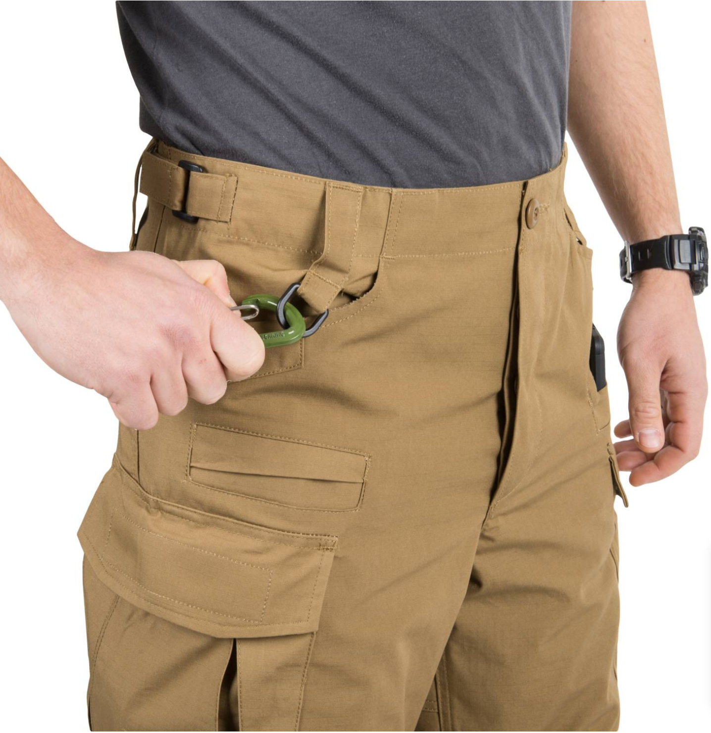 SFU Next Pants Olive Green - Polycotton Ripstop by Helikon-Tex