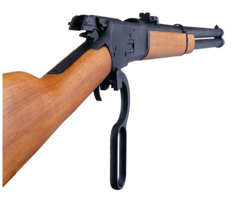 Winchester M1892 "Saddle Gun" Gas Lever Action Full Light Wood & Metal by SY Sanyan