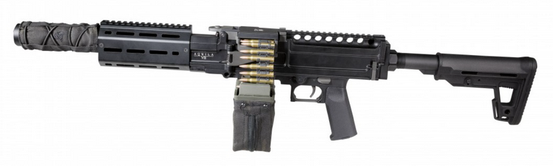 Secutor Arms LMG AQUILA VII Full Metal Li-Po Ready Magnetic Magazine by Secutor Arms
