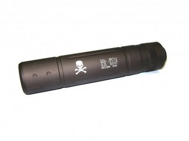 Skull Tan 150mm. Silenziatore by Big Dragon