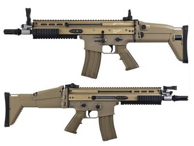 SCAR-L CQC EBB Tan Scarrellante Blowback con Rinculo Marui