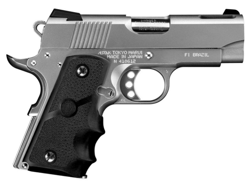Tokyo Marui V10 .45 Ultra Compact GBB Gas Blow Back Pistol Chrome - Silver Version by Tokyo Marui