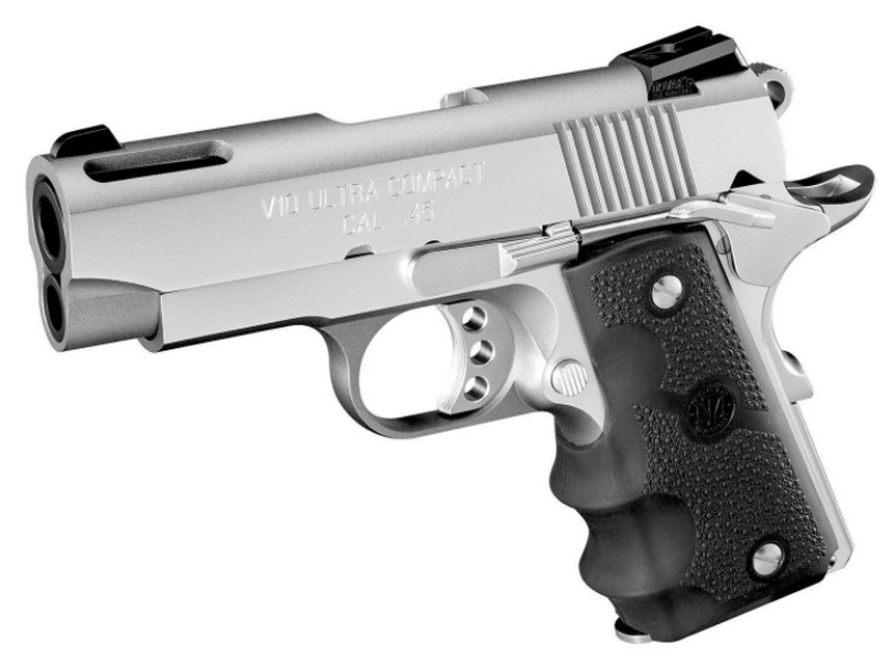 Tokyo Marui V10 .45 Ultra Compact GBB Gas Blow Back Pistol Chrome - Silver Version by Tokyo Marui