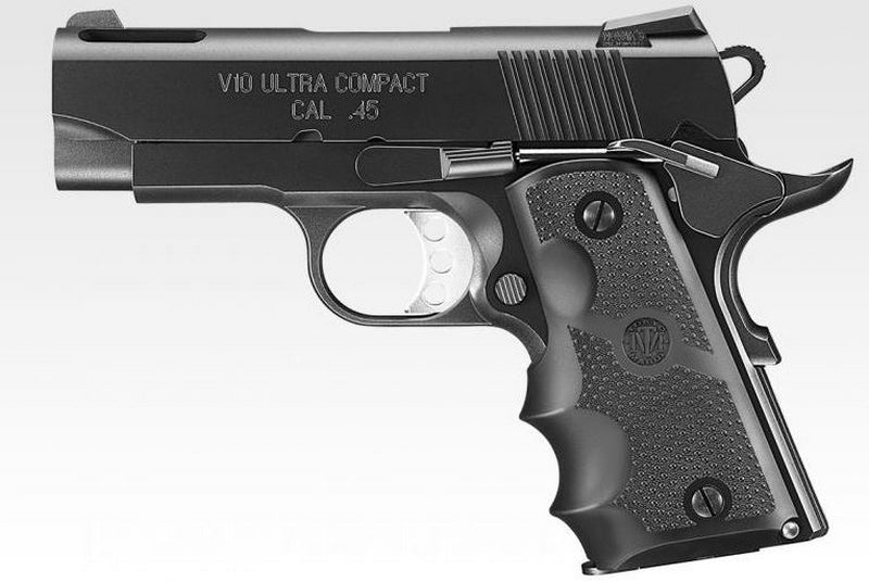 Tokyo Marui V10 .45 Ultra Compact GBB Gas Blow Back Pistol Black Version by Tokyo Marui