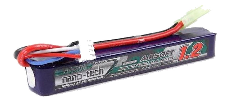 Turnigy Nano-Tech Li-Po 1200 mAh 3S 25-50C LIPO 11.1V Stick