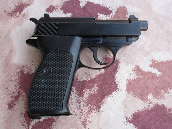 Walther P38K - P010S w. Silencer GBB Full Metal by We