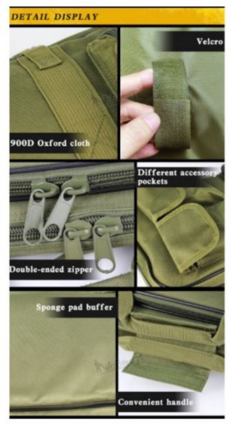 Wosport Twin Gun Carry Bag 60 - 100mm. Borsa Tan by Wosport