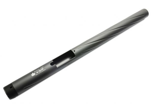 Twisted Outer Barrel Canna Esterna per VSR10 Short Version by Maple Leaf Airsoft