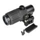 ET Style G33 3X Magnifier With Adjustable QD Mount by Aim-O