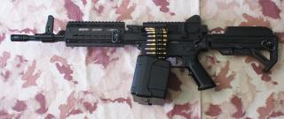 LMG Tactical MCR KeyMod "Shorty" SHRIKE Gun 5.56 type  Full Metal by Golden Eagle