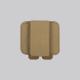 Magnetic Sholder Holster MOLLE Coyote Brown by Direct Action
