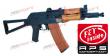 AK74u Type Full Wood & Metal Scarrellante ASK205 by Aps