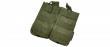 Double M4/M16 Magazine Pouch OD by Classic Army