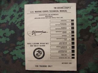 U.S. Marine Corps Techical Manual M16A2