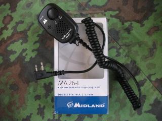 Midland Microfono/Altoparlante MA 26-L