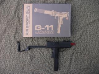 Mac 11 Ingram Type G11 Submachine Gun a Gas by Well