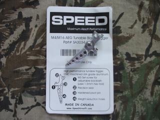 Grilletto Blade Inox Trigger per Serie M4-M16 by Speed Airsoft