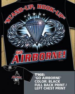 7,62 T-Shirt Go Airborne