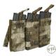 A-TACS M4/M16 Triple Open Top Mag  Pouch With Bungee System